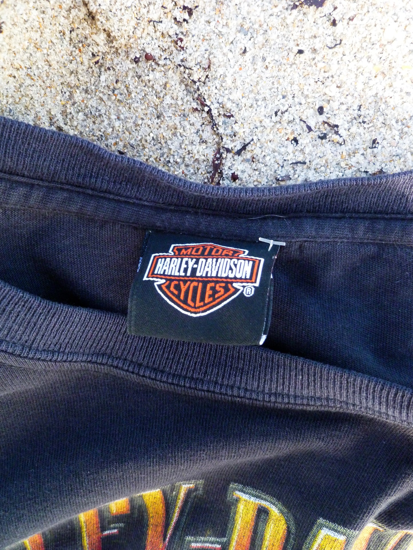 Vintage Harley Davidson Forged In Steel Long Sleeve