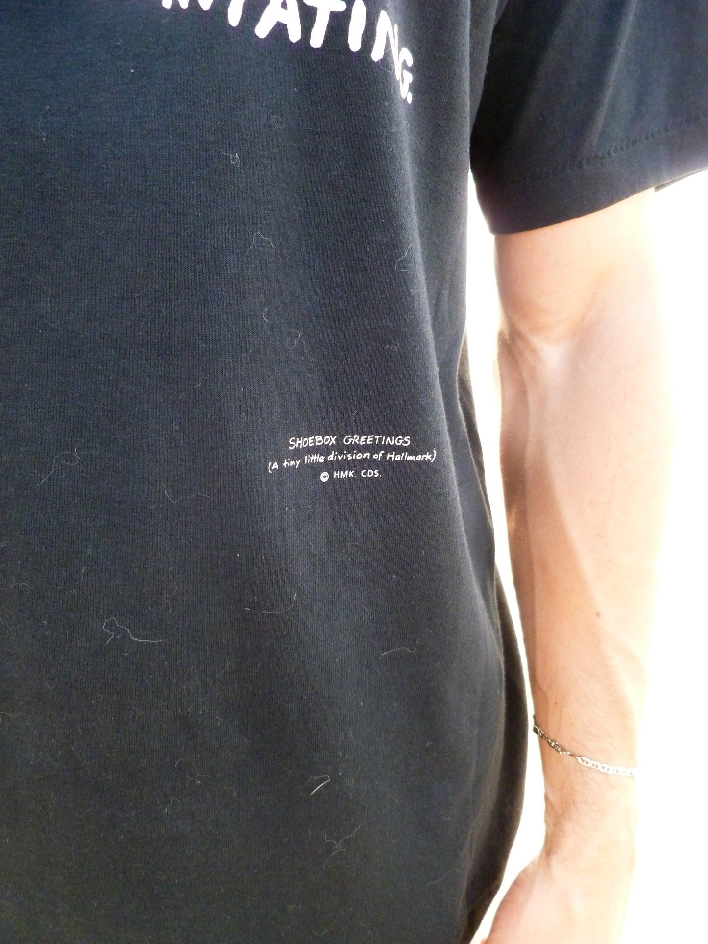 Vintage Just Because Im Moody Tee