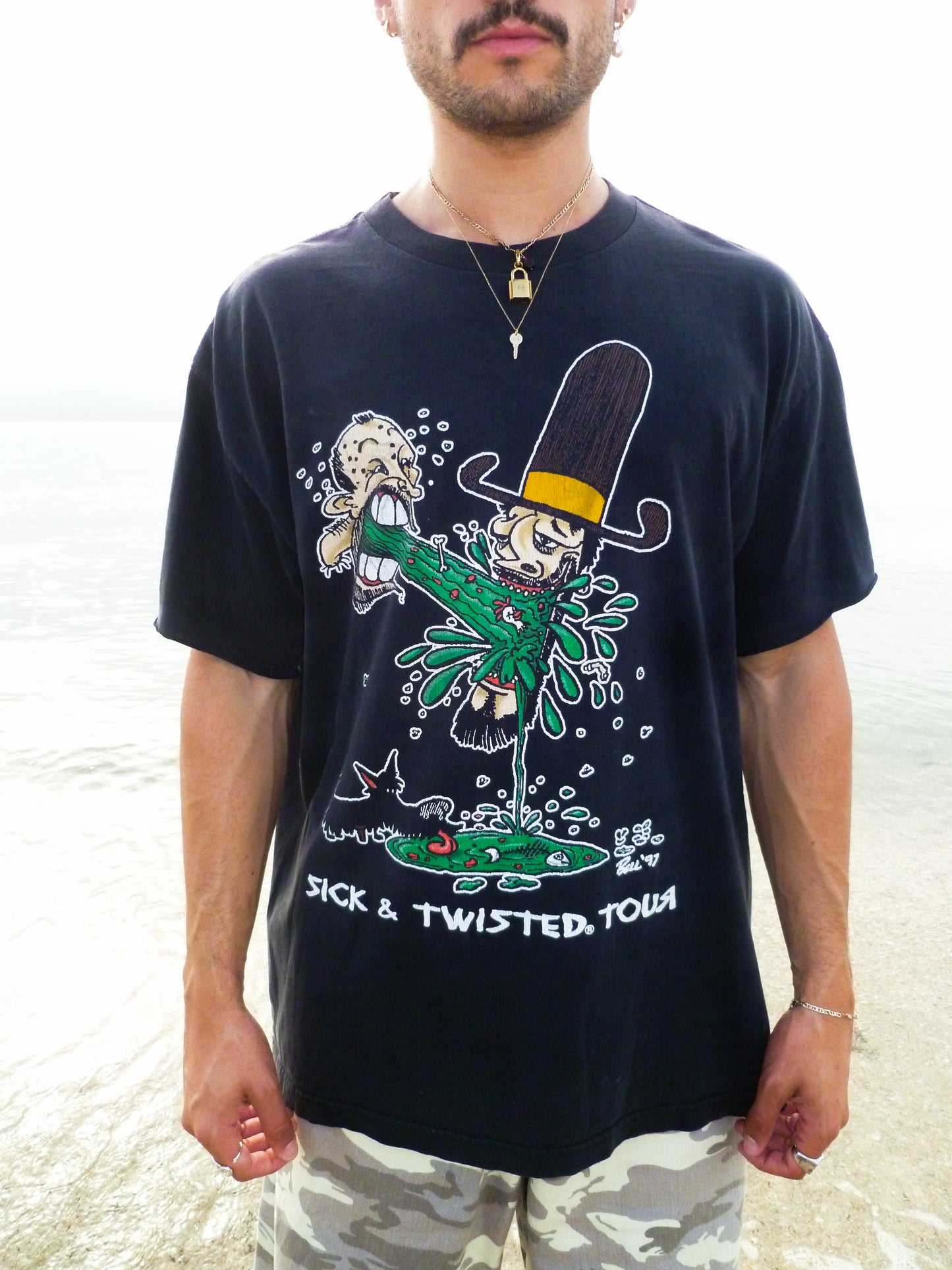 Vintage Korn Sick & Twisted Tour Tee