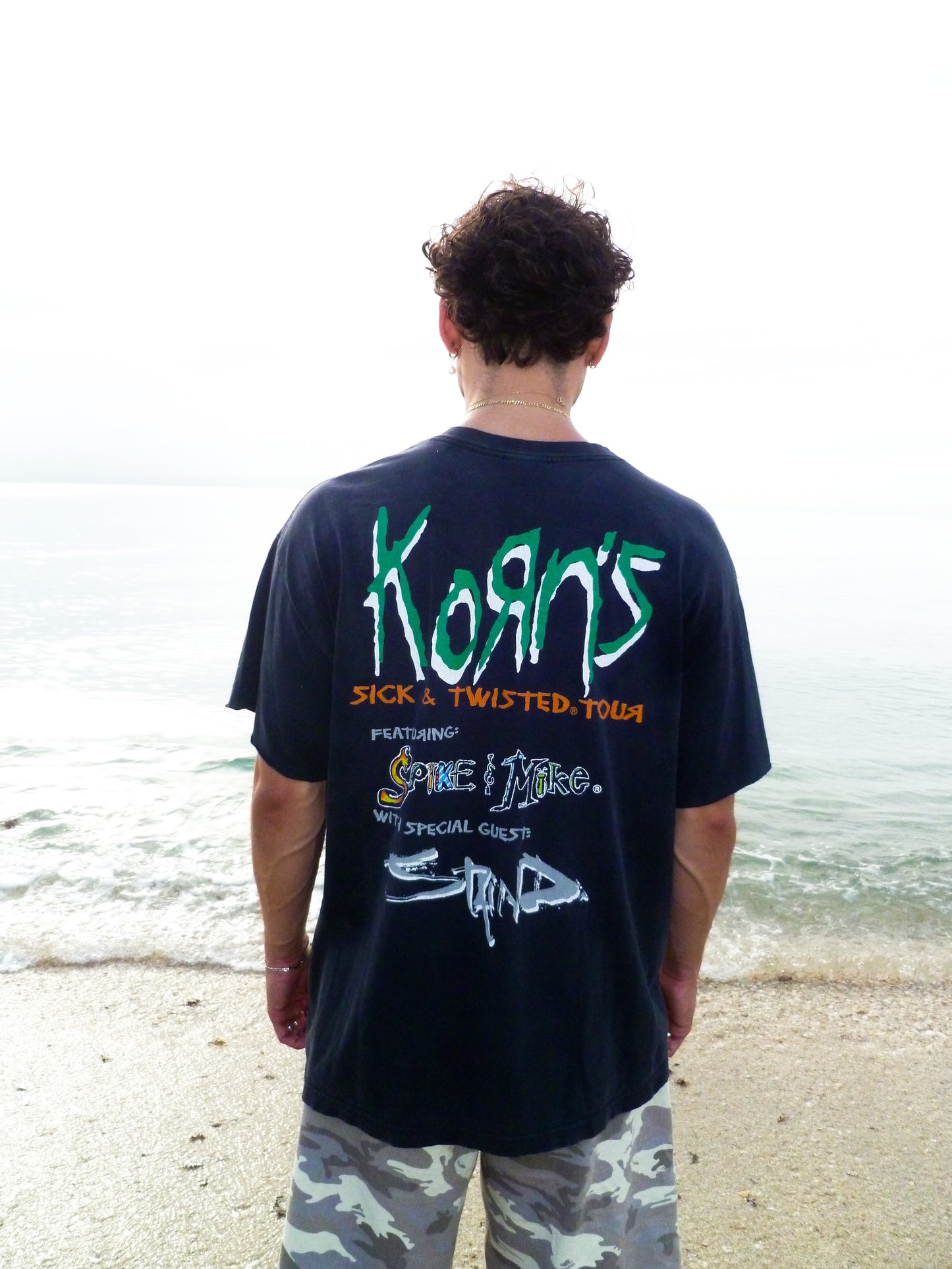 Vintage Korn Sick & Twisted Tour Tee
