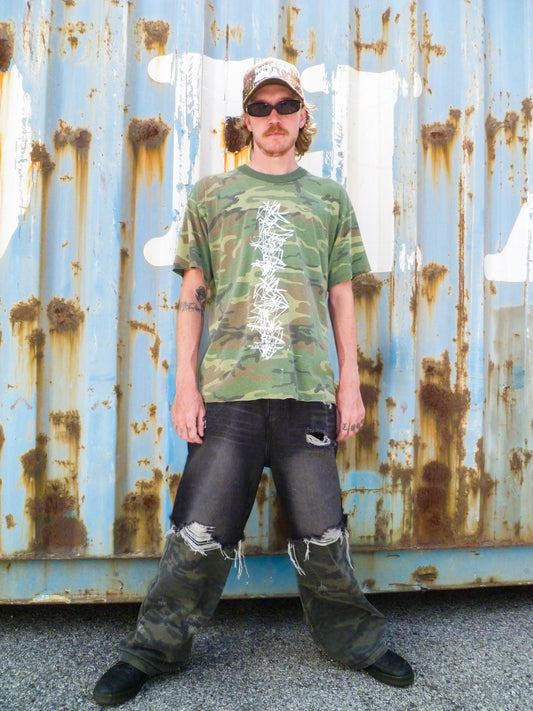 Two Tone Camo Denim