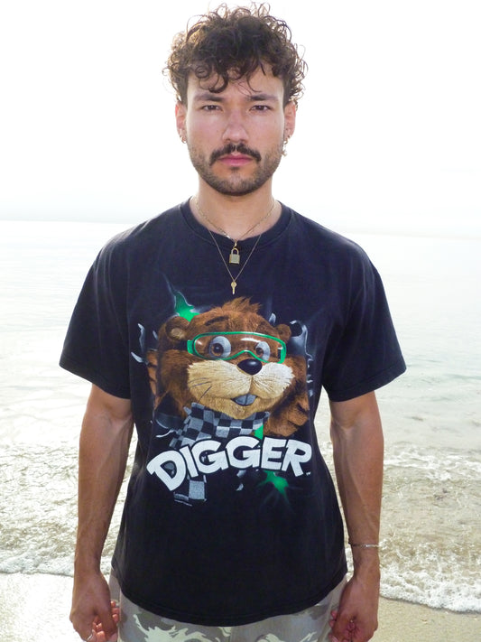 Vintage Digger Fox Sports T Shirt