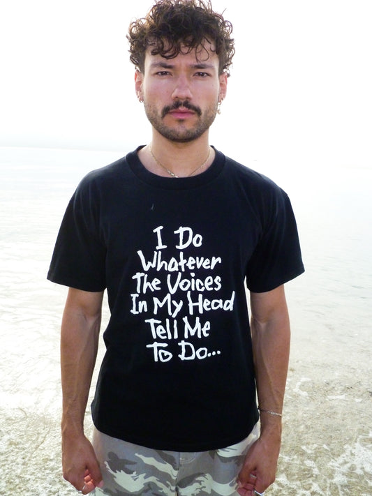 Vintage I Do What The Voices Tell Me T Shirt