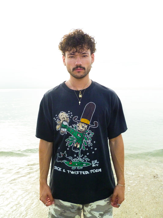 Vintage Korn Sick & Twisted Tour Tee