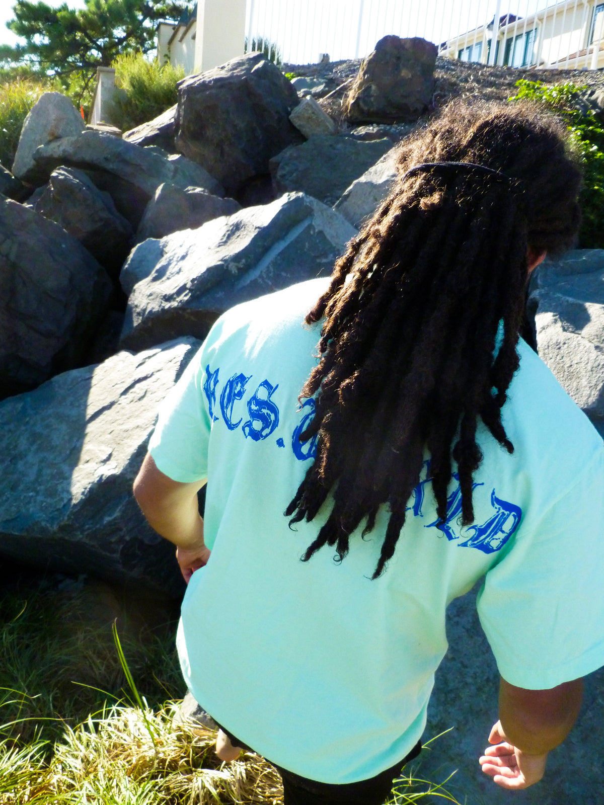 Res World FROST BLUE T-SHIRT
