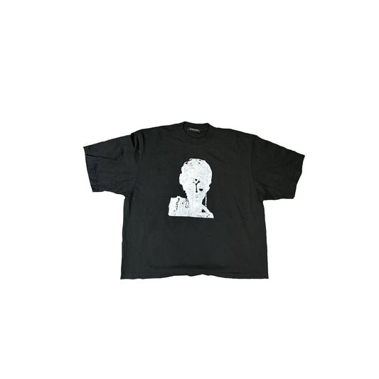 Res World BLANK SLATE BLACK T-SHIRT